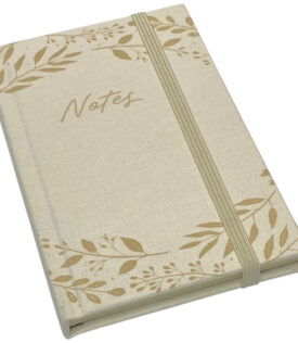 A6 Note book - Natural Leaves