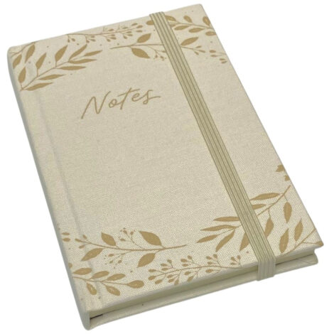 A6 Note book - Natural Leaves